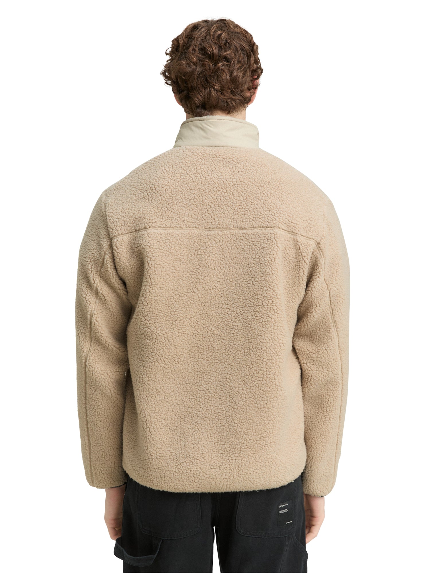 Teddyjacke mit Stehkragen