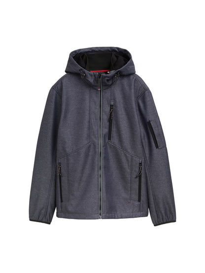 Softshell Jacke mit Kapuze