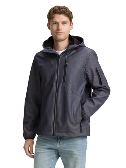 Softshell Jacke mit Kapuze