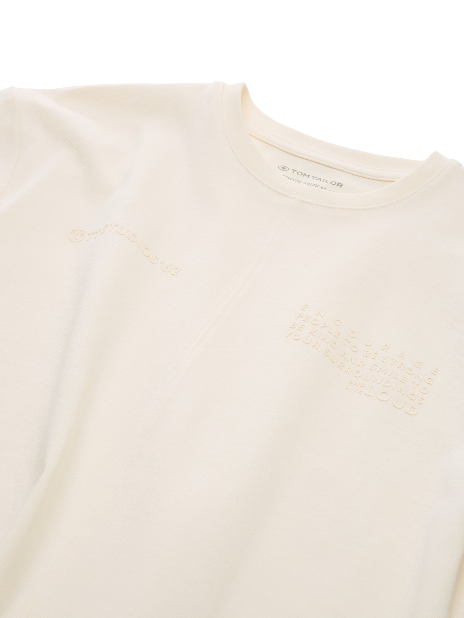 Oversized T-Shirt mit Ziernaht