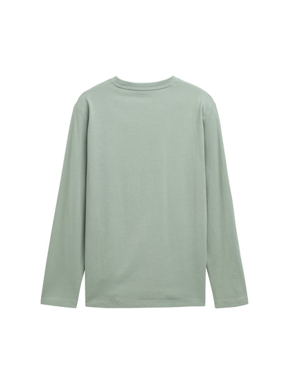 Langarmshirt mit Text-Print