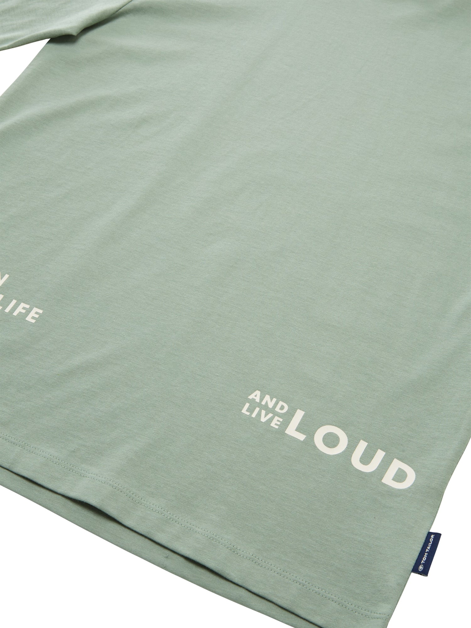 Langarmshirt mit Text-Print