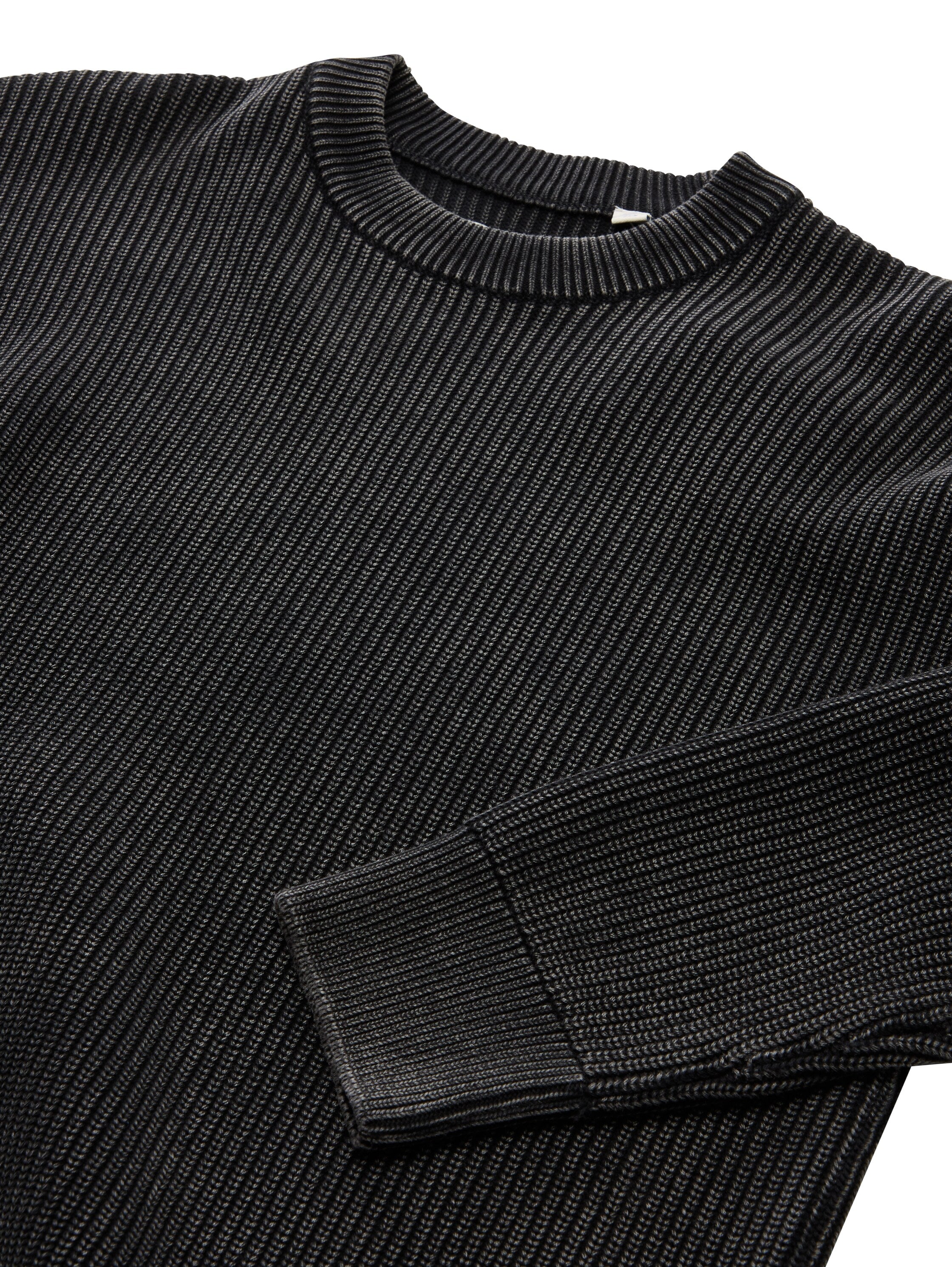 Strickpullover im Washed-Look