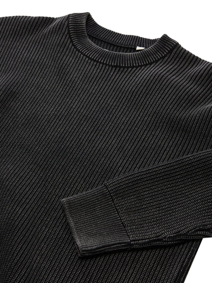 Strickpullover im Washed-Look