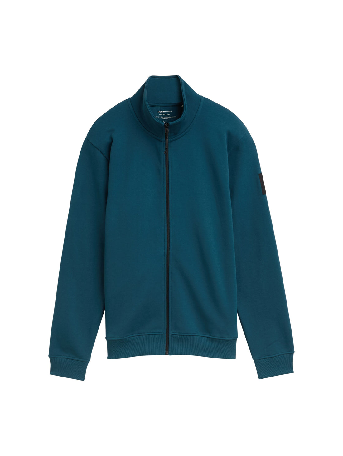 Sweatjacke mit Logo-Badge