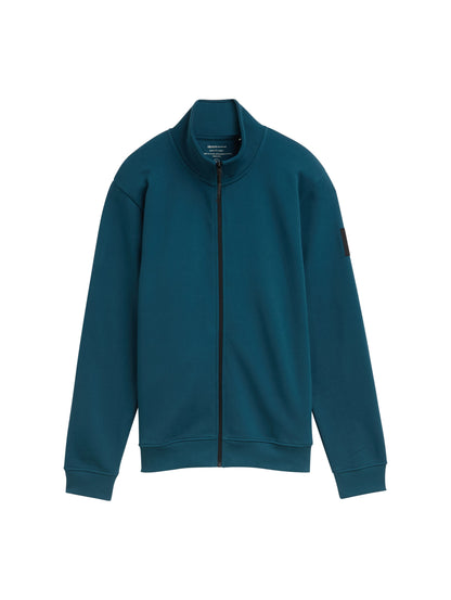 Sweatjacke mit Logo-Badge