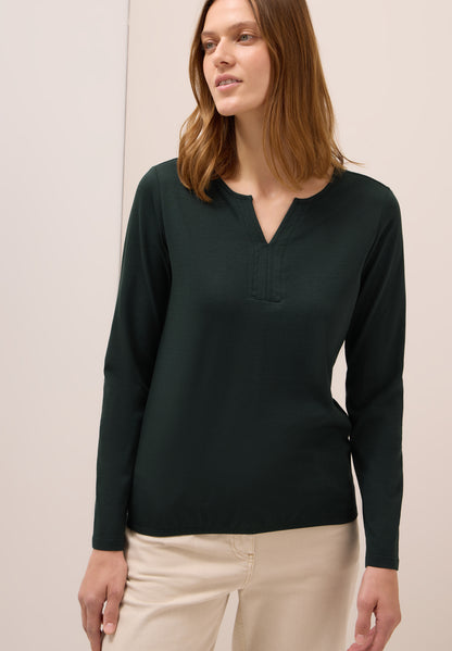 Shirt im Tunika-Look