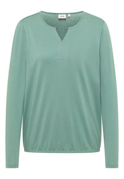Shirt im Tunika-Look