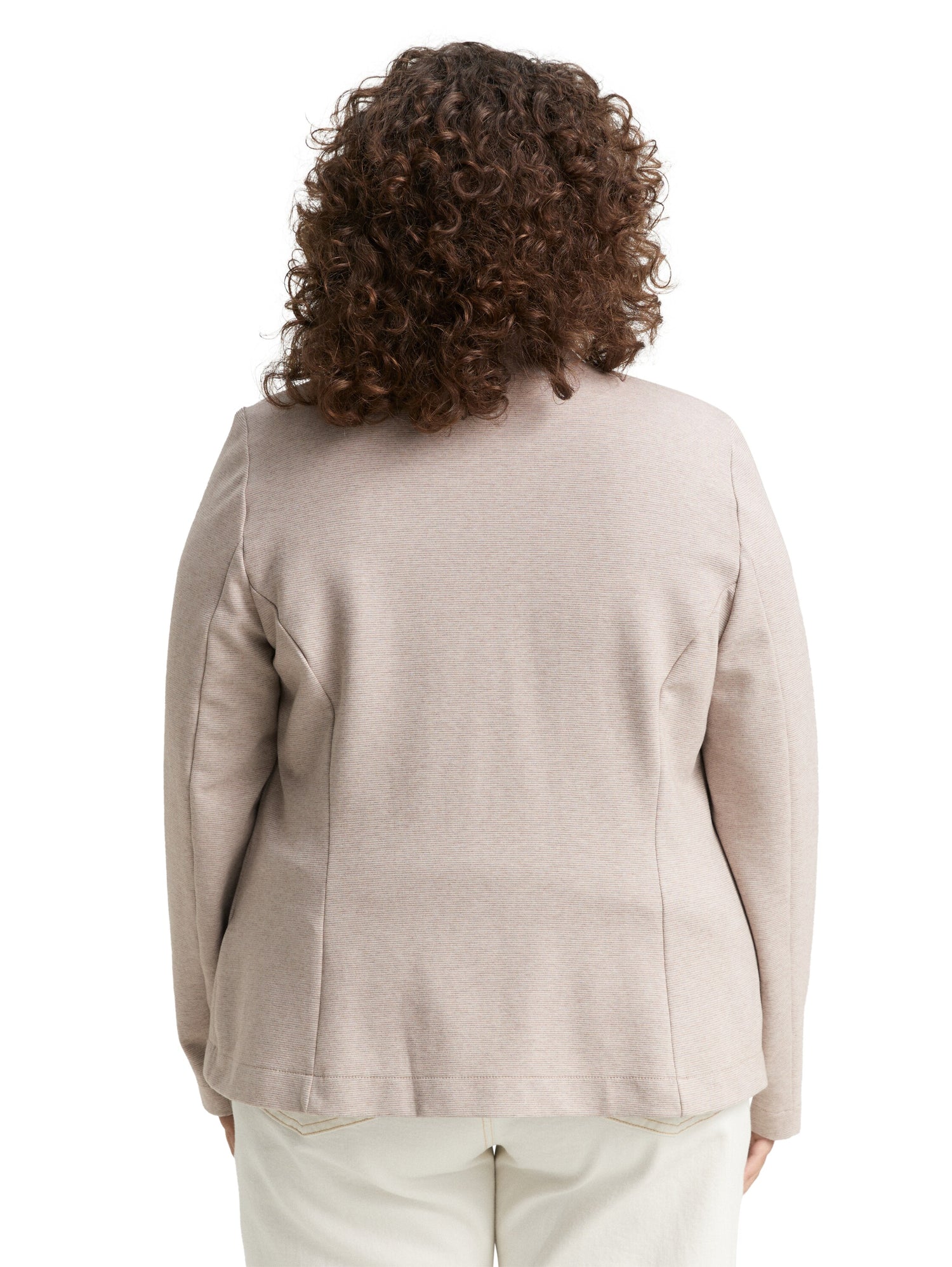 TOM TAILOR Blazer Damen Blazer Strukturiert Ottoman-Stoff