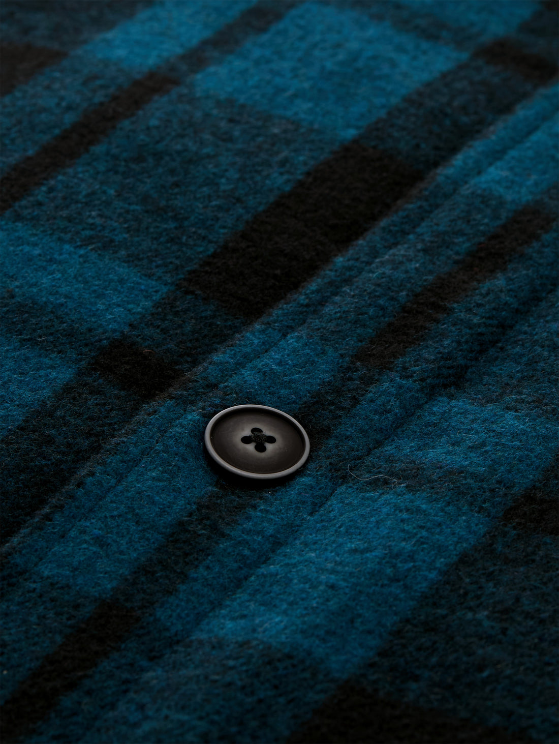 Overshirt Jacke in Woll-Optik