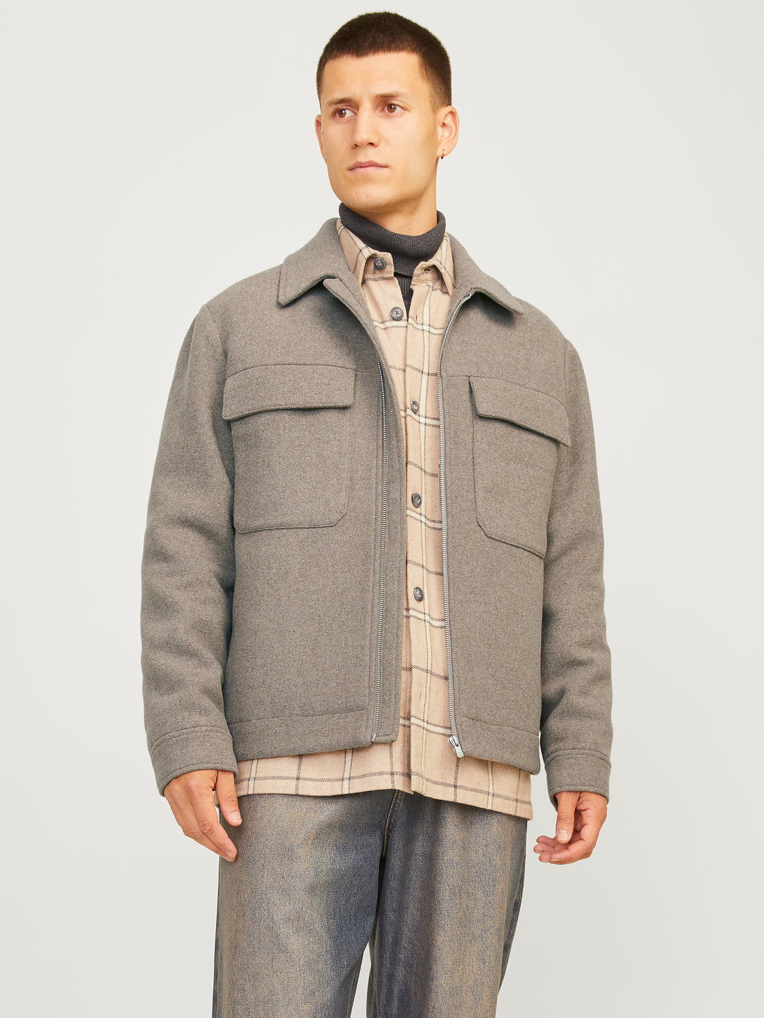 JPRCCRUSSEL WOOL BLEND JACKET SN