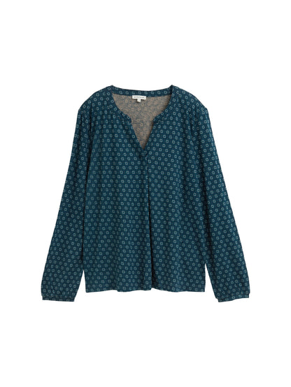 Blusenshirt mit Bügelfalte