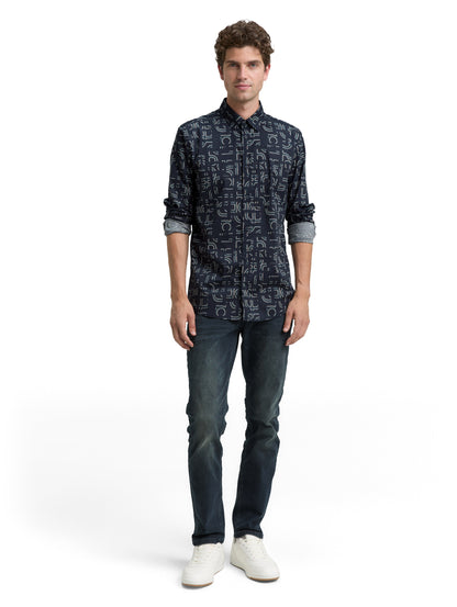 Slim Fit Hemd mit Stretch
