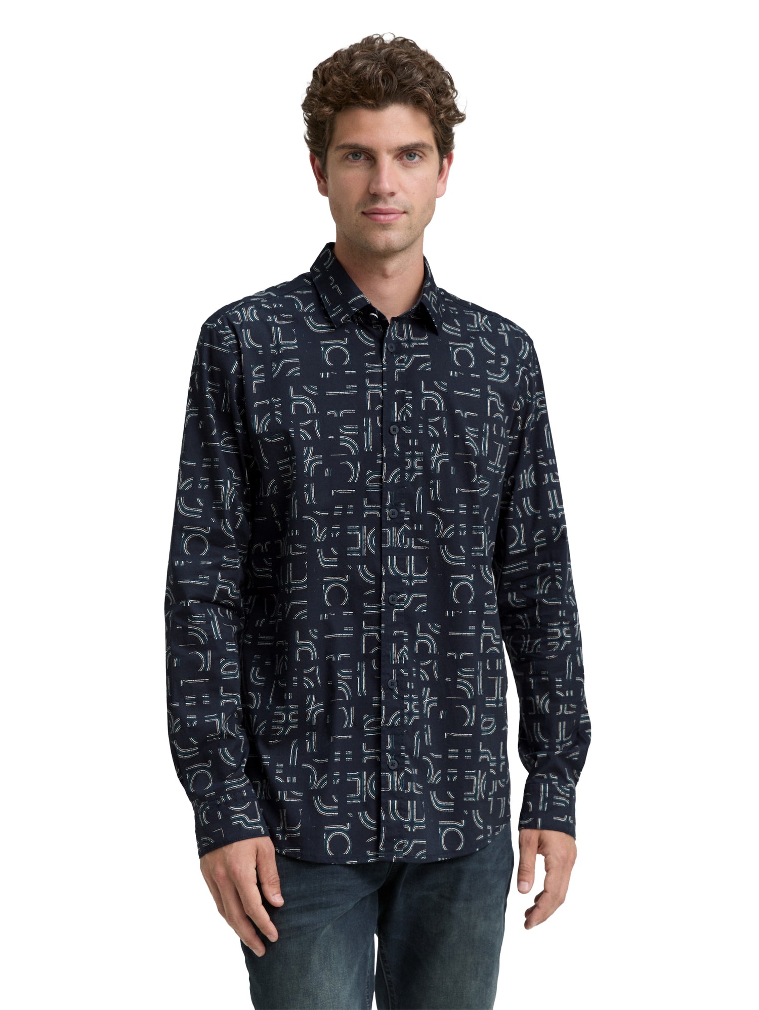 Slim Fit Hemd mit Stretch