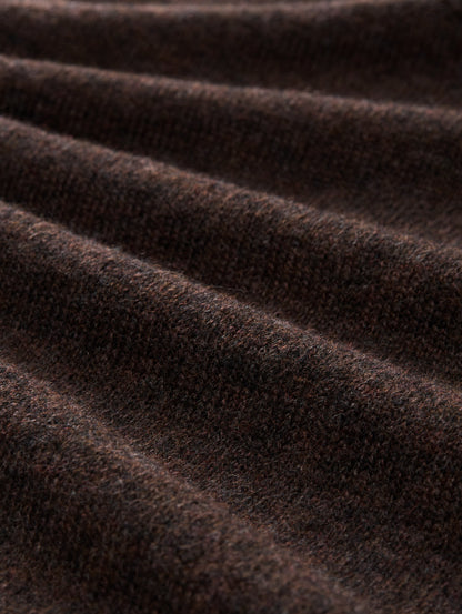 Strickpullover mit U-Boot-Ausschnitt
