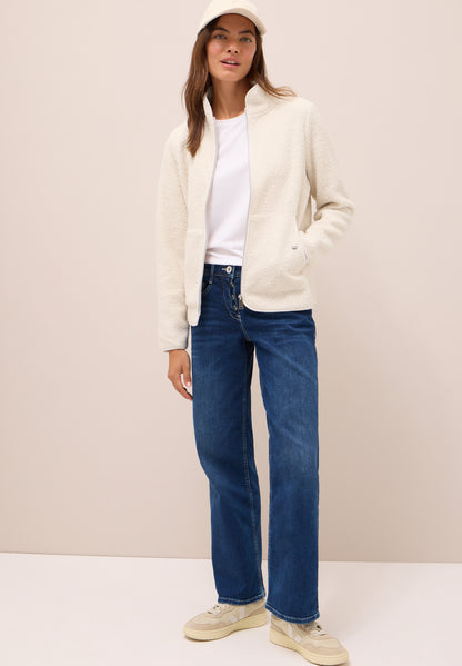 CECIL Damen Jacke Stehkragen Langarm Seitliche Taschen