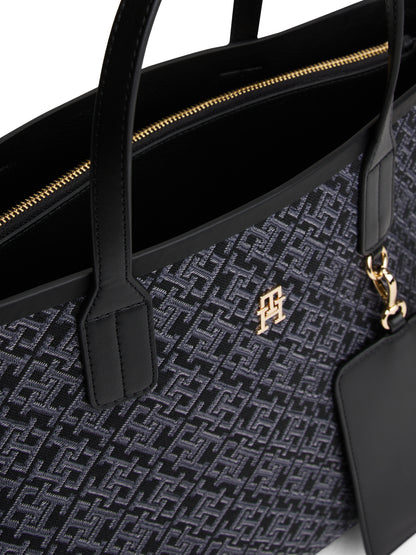 TH ICON SATCHEL JACQUARD