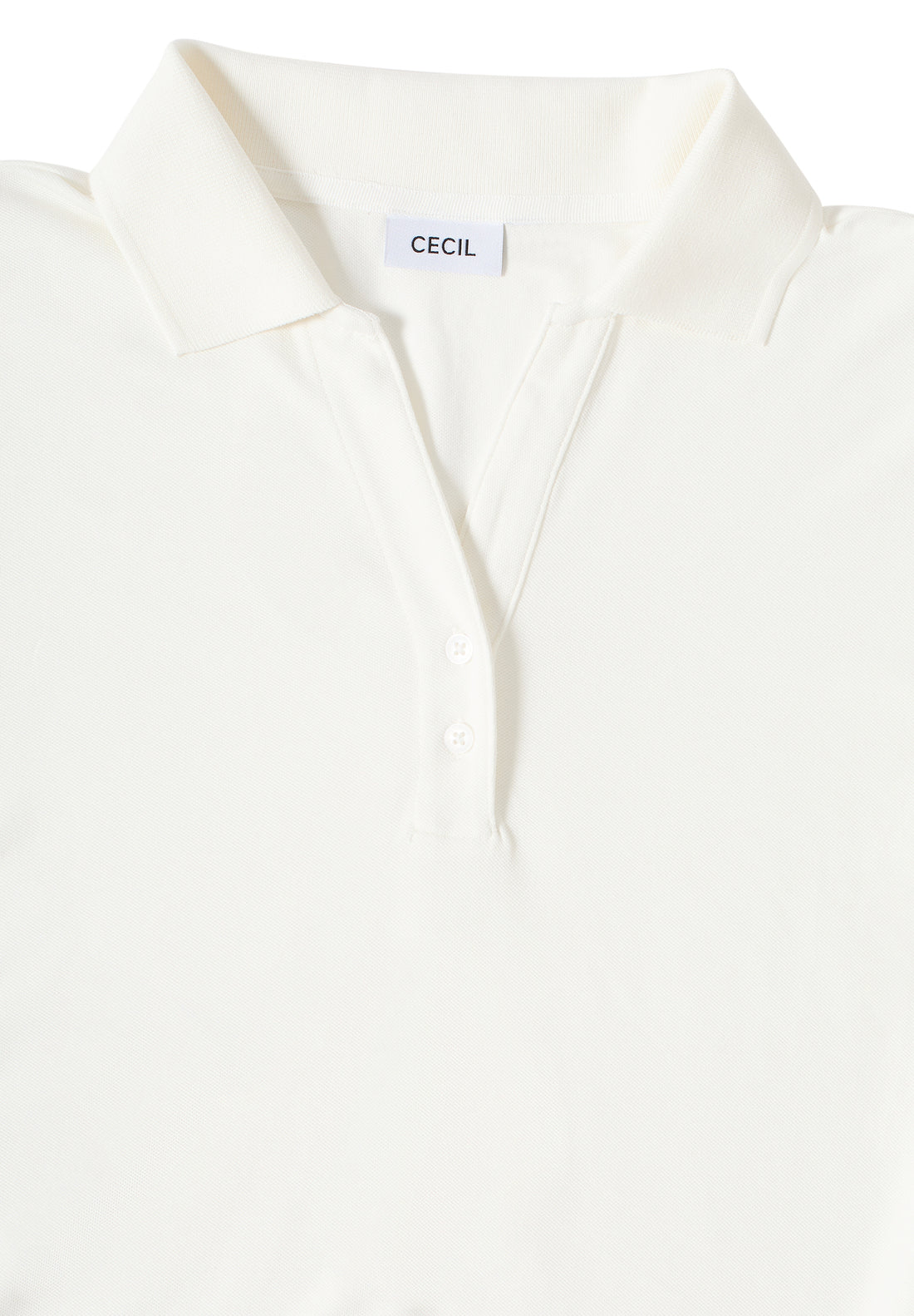 Poloshirt mit Knopfdetail