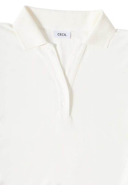 Poloshirt mit Knopfdetail