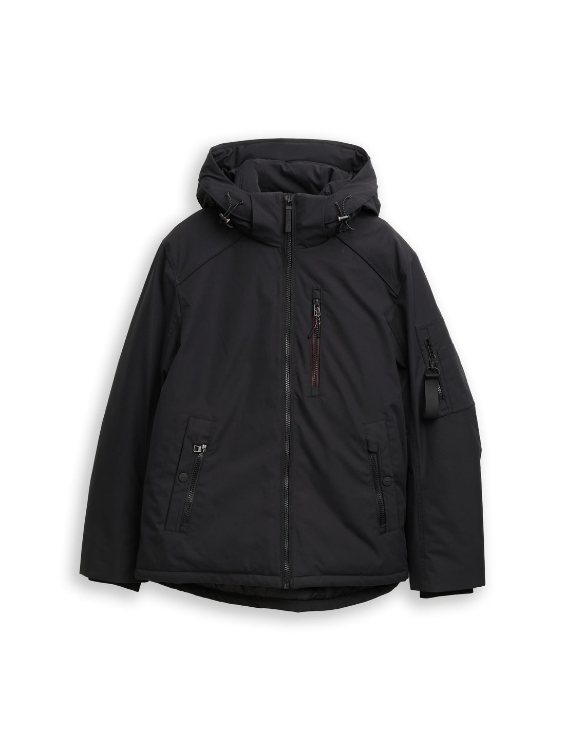 Winterjacke mit abnehmbarer Kapuze