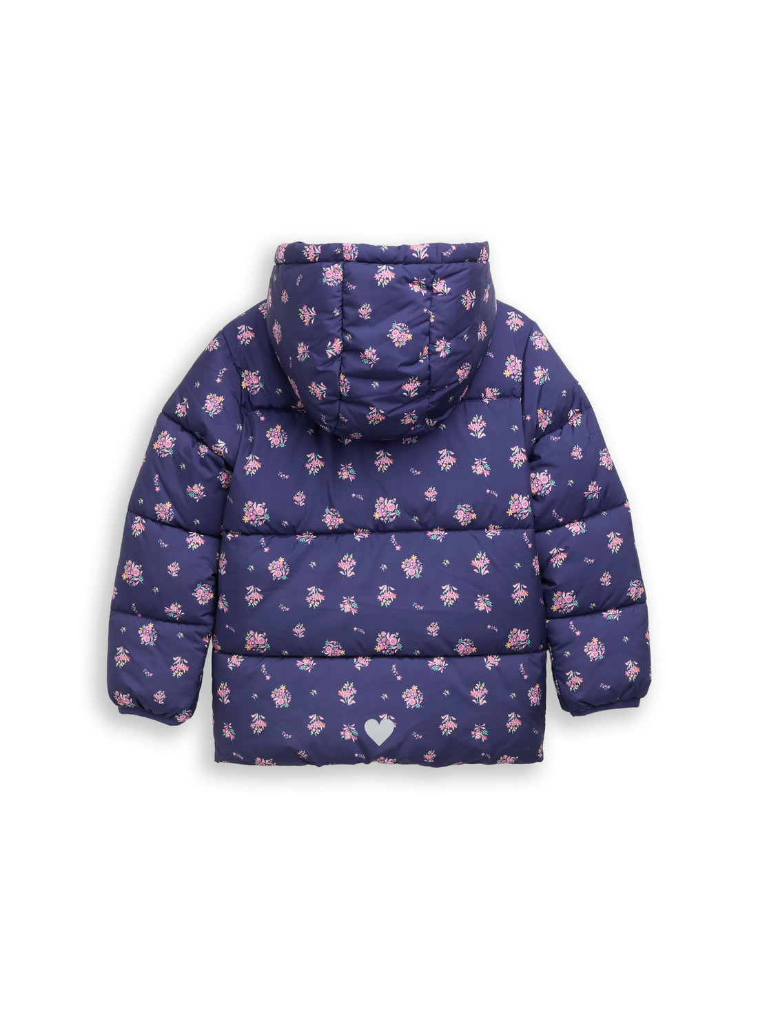 Puffer-Jacke mit Allover-Print