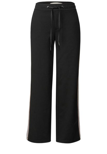 Straight Leg Strukturhose