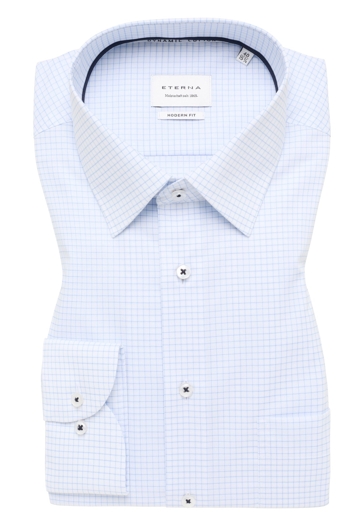 Eterna Herren Hemd Langarm Pflegeleicht