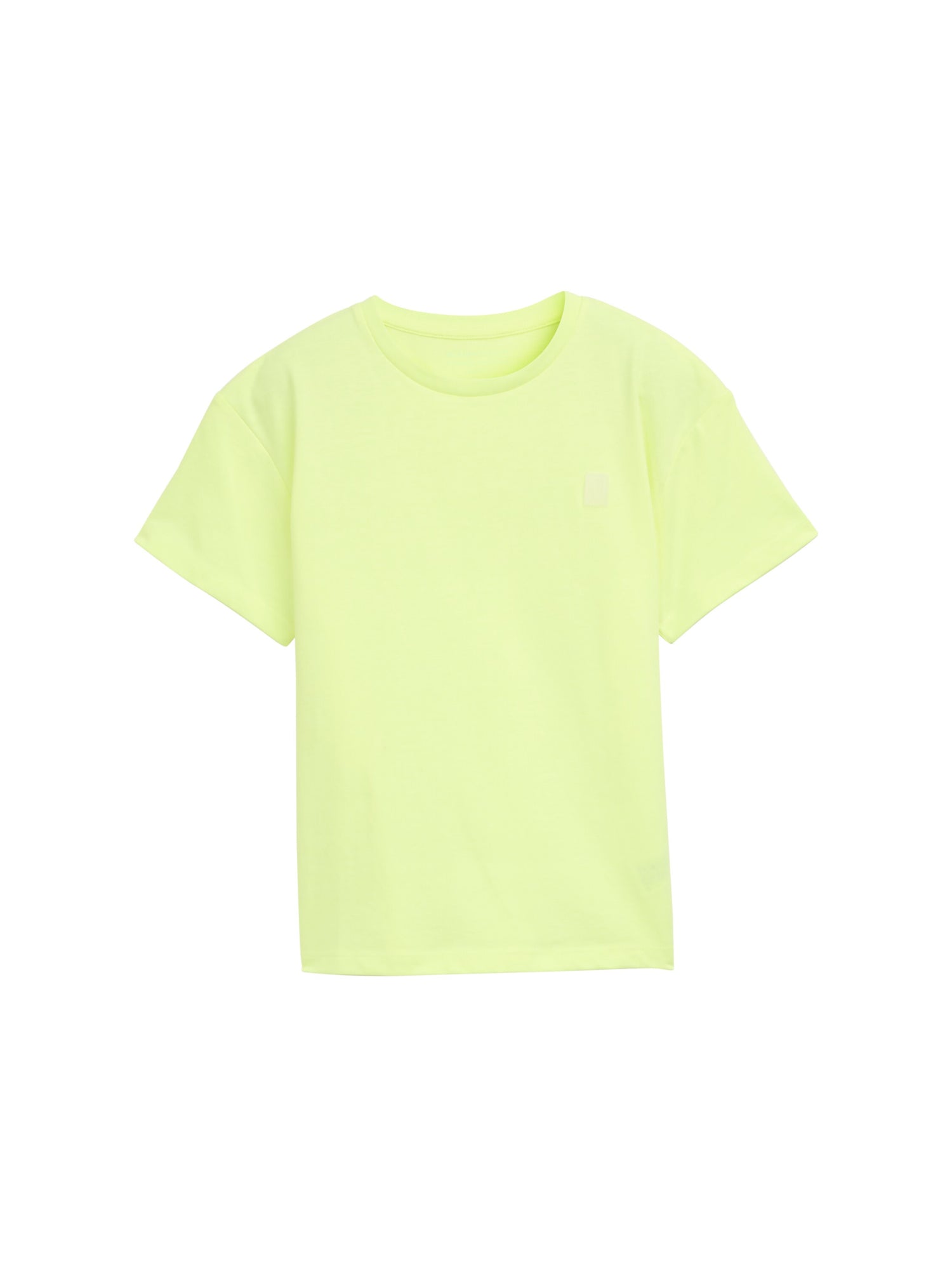 Tom Tailor Denim Male Kinder Basic Oversized T-Shirt Logo Badge Baumwolle