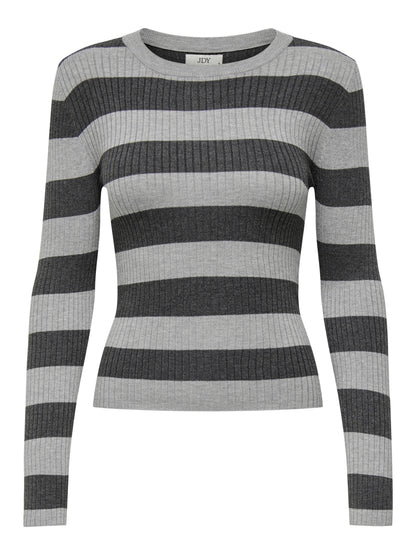 JDYPLUM L/S O-NECK PULLOVER KNT NOOS