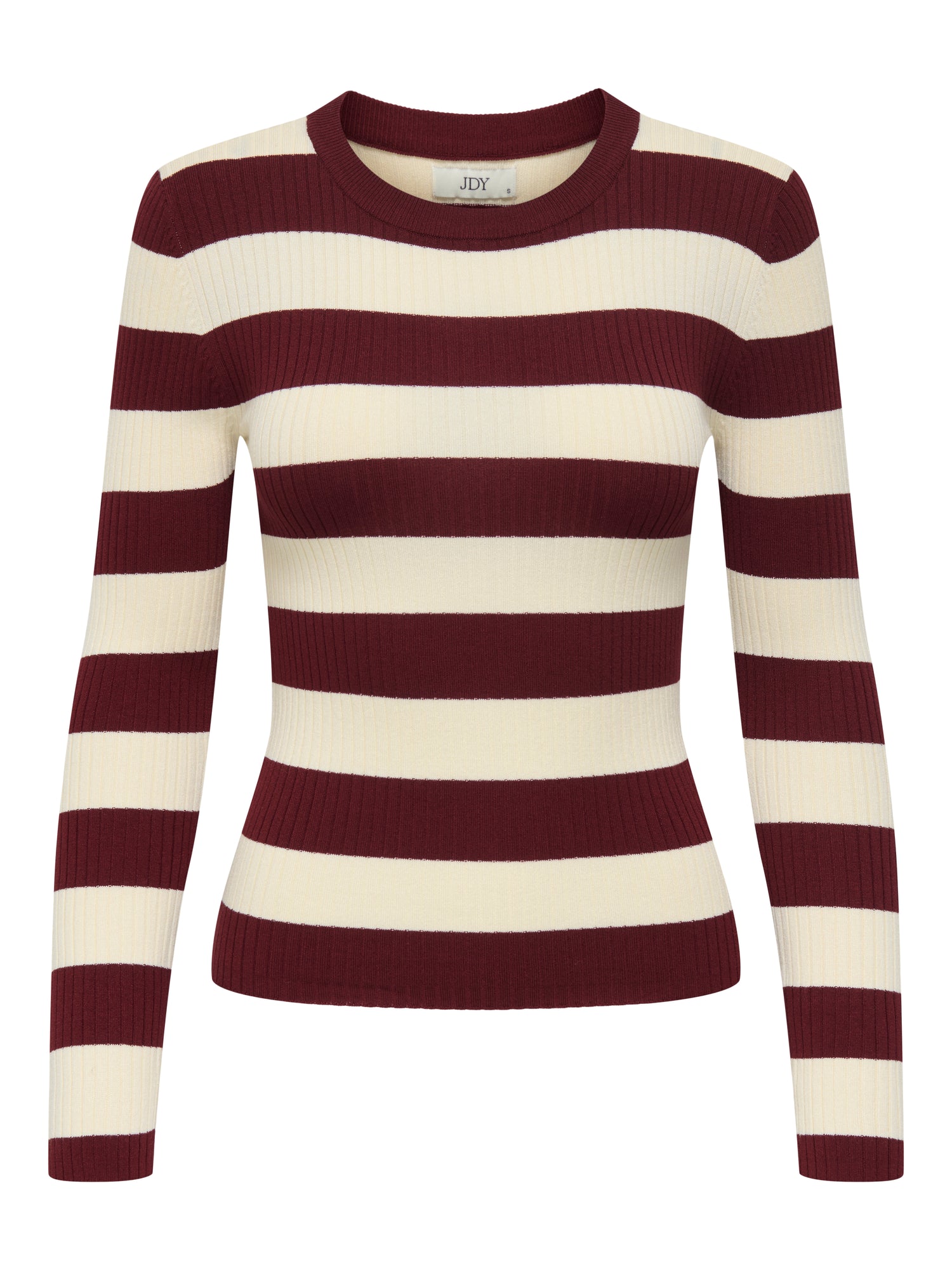 JDYPLUM L/S O-NECK PULLOVER KNT NOOS