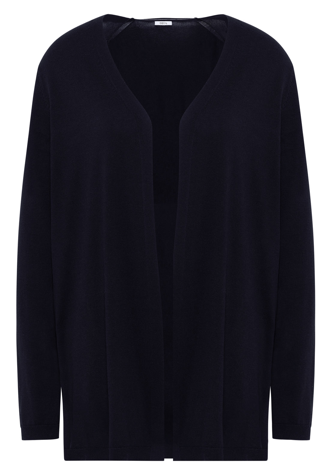 Offene Strickjacke