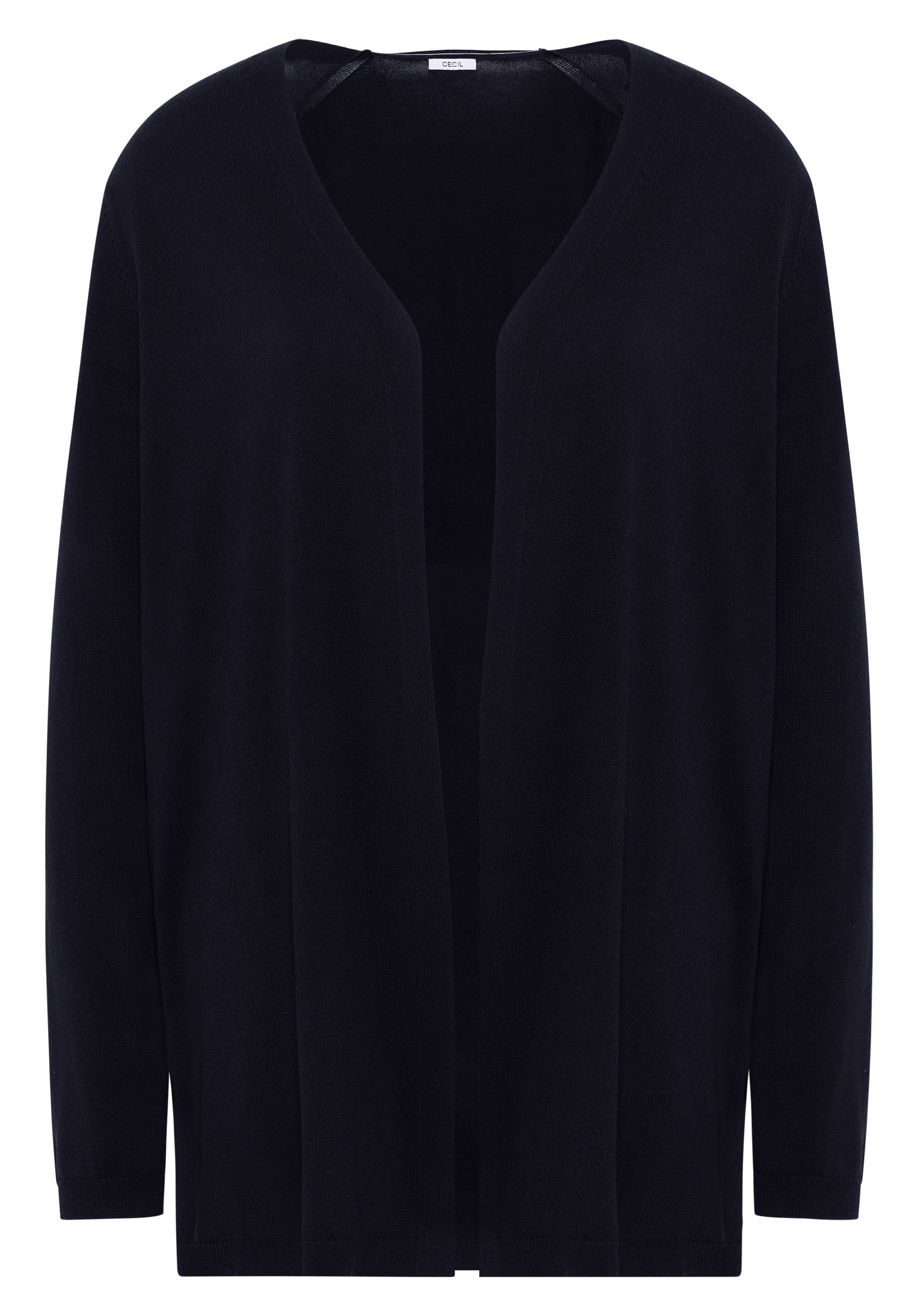 Offene Strickjacke