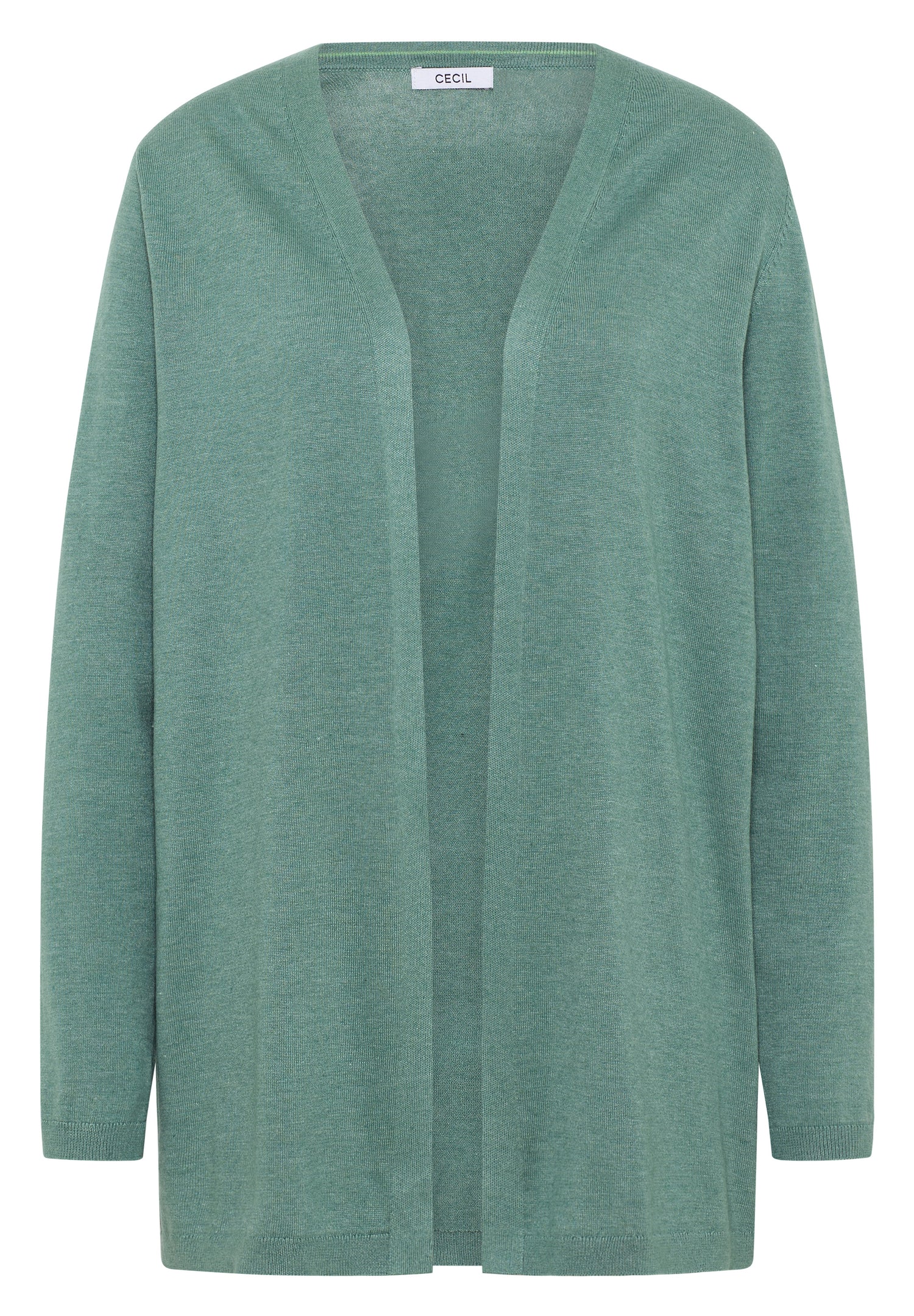 Offene Strickjacke