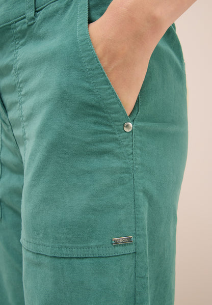 Wide Leg Cordhose
