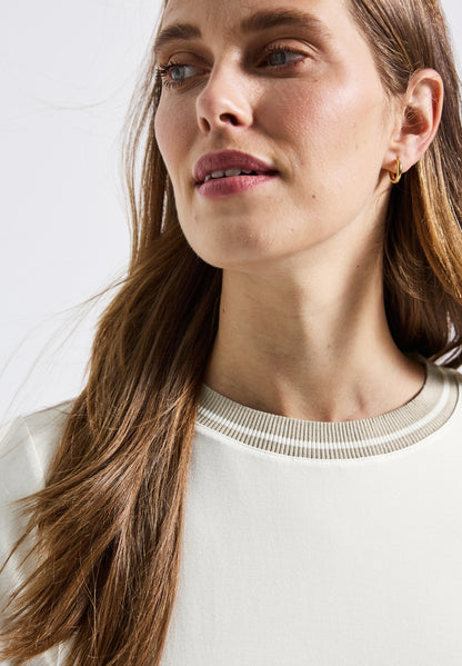 Shirt mit Rippdetail