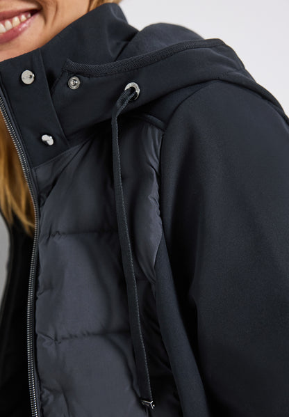 Strukturmix Softshelljacke
