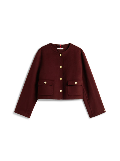DF WOOL BLEND REG LADY JACKET