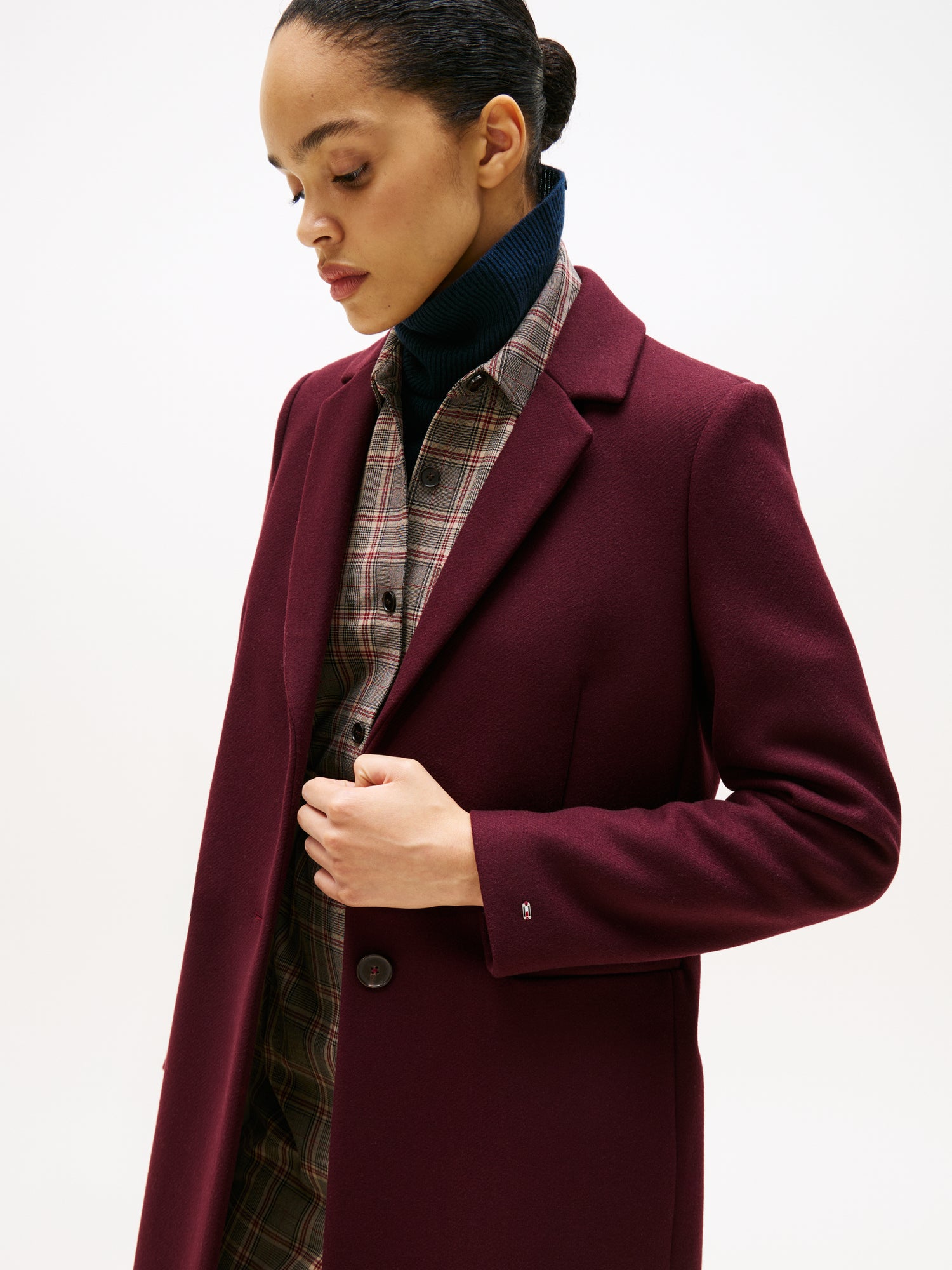 CLASSIC SB WOOL REG COAT