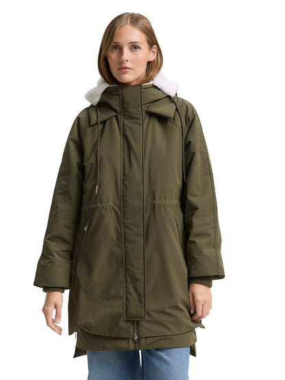 Winter Parka mit Kapuze