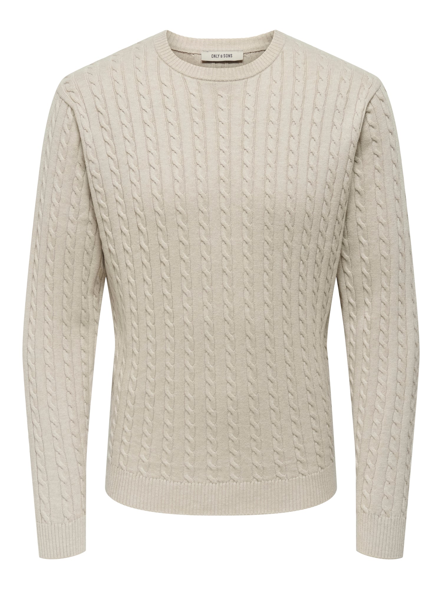 ONSLOUI REG 12 CABEL CREW KNIT NOOS