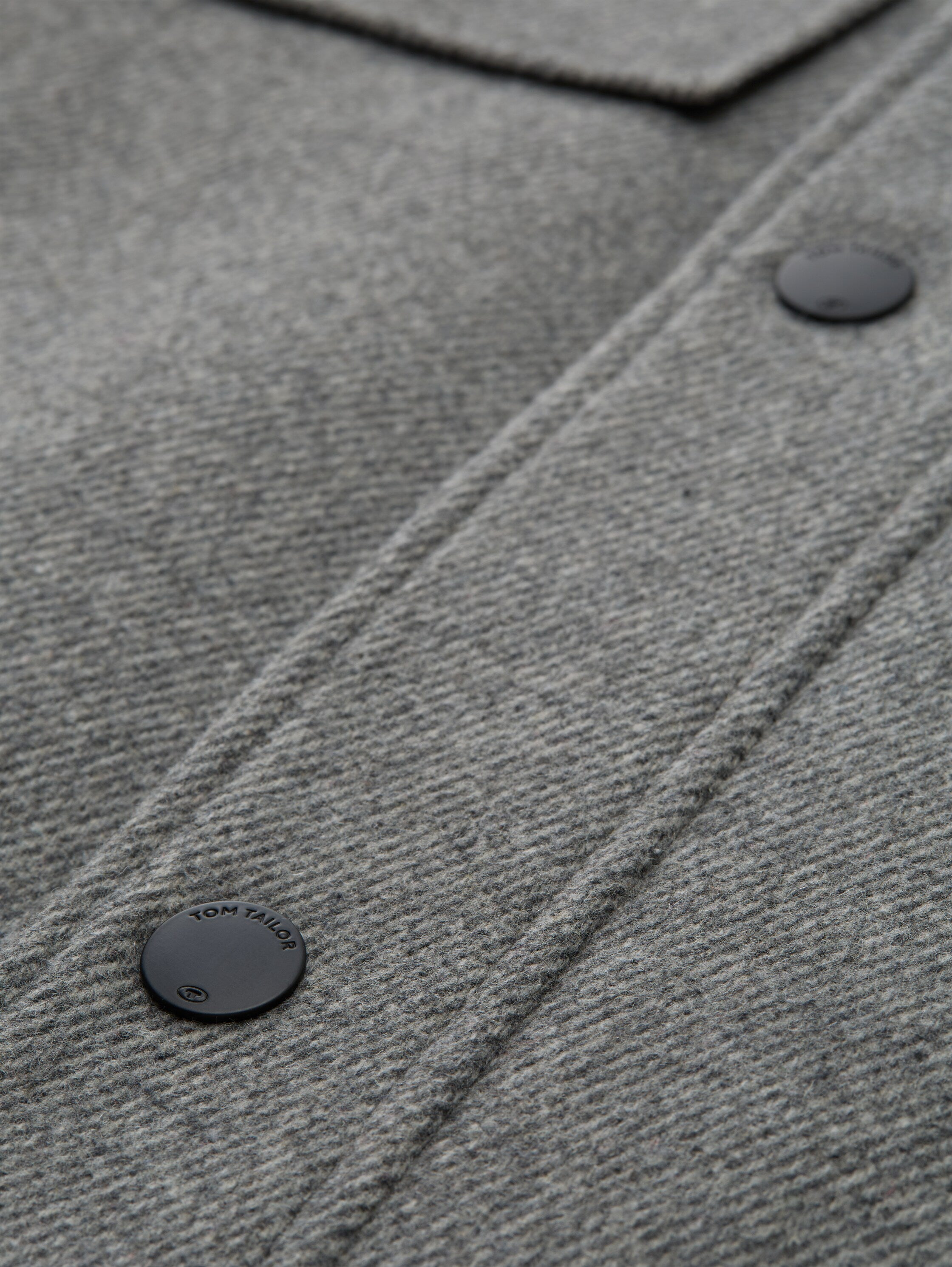 2-in-1 Wolljacke mit abnehmbarer Innenjacke