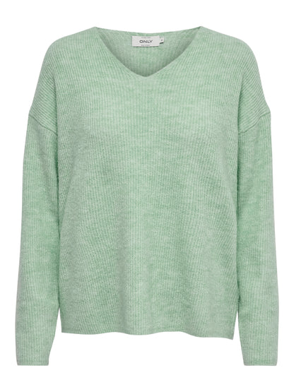 ONLCAMILLA V-NECK L/S PULLOVER KNT NOOS