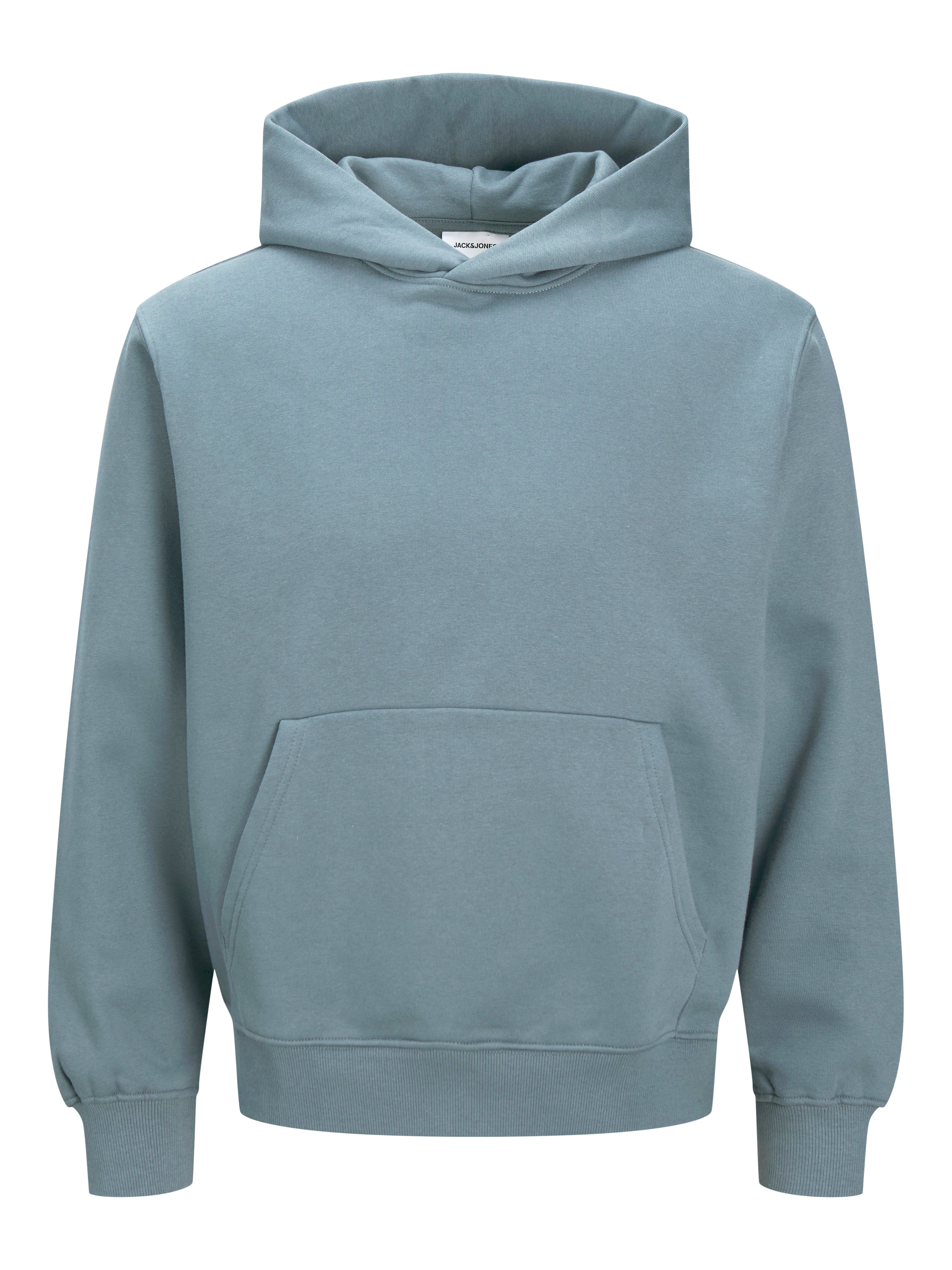 Basic Herren Kapuzenpullover Eingesetzte Ärmel Känguru Tasche