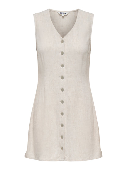 ONLSIESTA LIN BL SL SHORT DRESS PNT NOOS