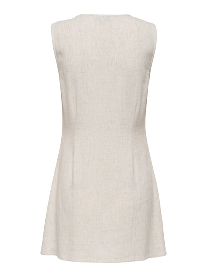 ONLSIESTA LIN BL SL SHORT DRESS PNT NOOS