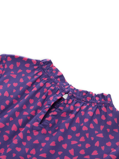 Mini-Kleid mit Allover-Print