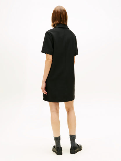 PUNTO KNEE S/S SHIFT DRESS