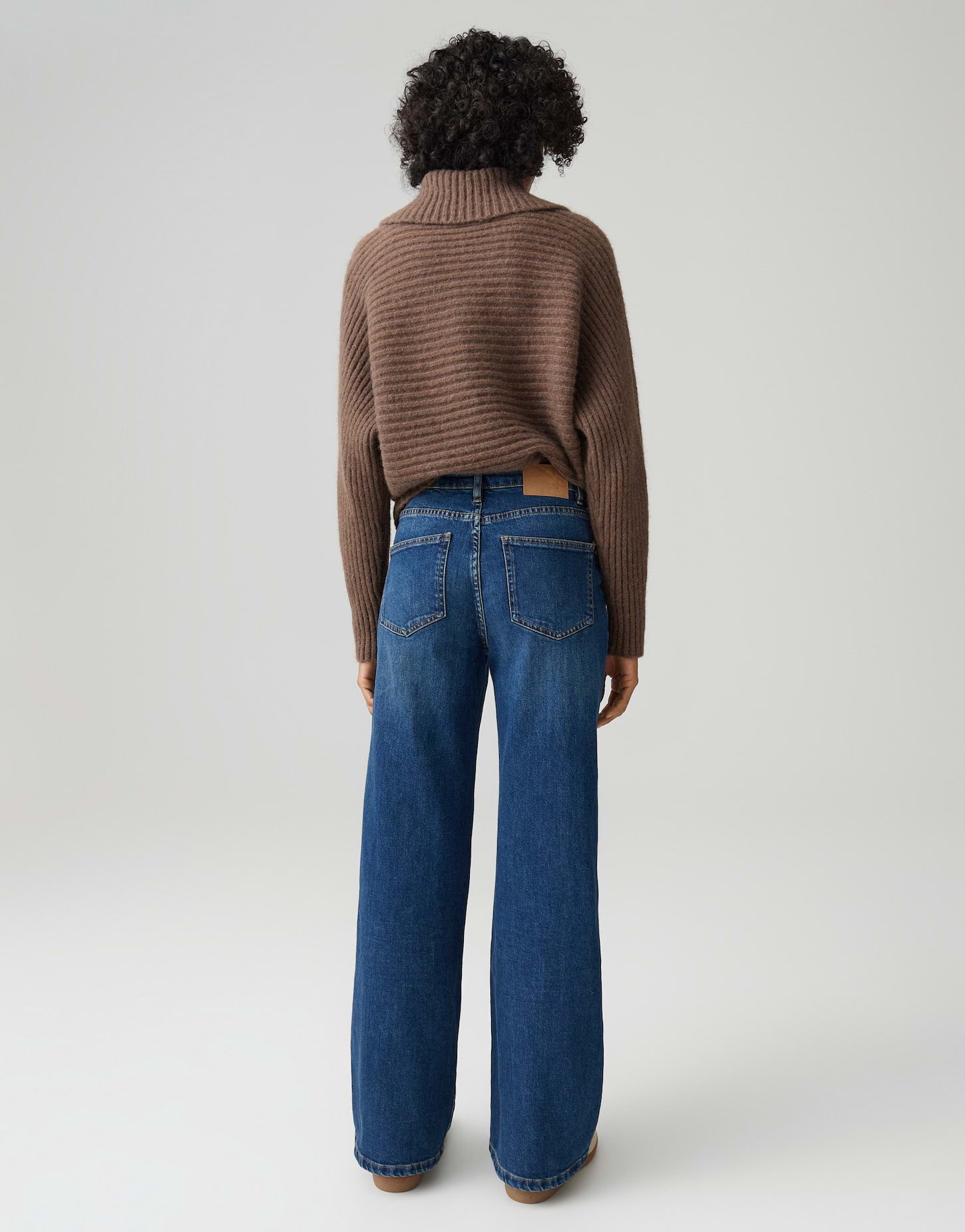 OPUS Damen Jeans Hose Straight Fit Denim elastischer Stoff