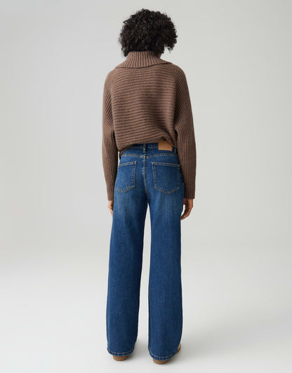 OPUS Damen Jeans Hose Straight Fit Denim elastischer Stoff