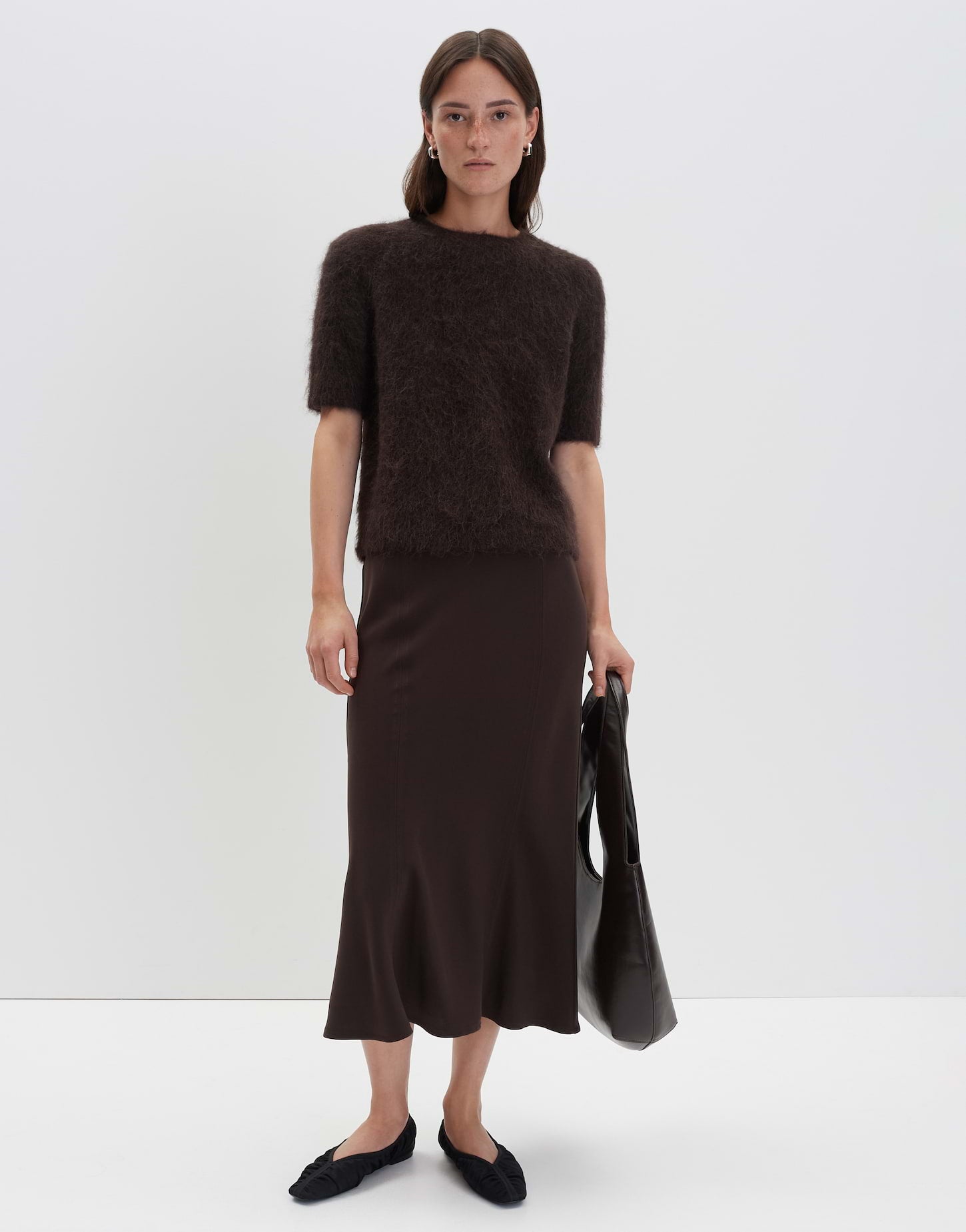 Someday Damen Strickpullover Rundhalsausschnitt Alpaka-Mix